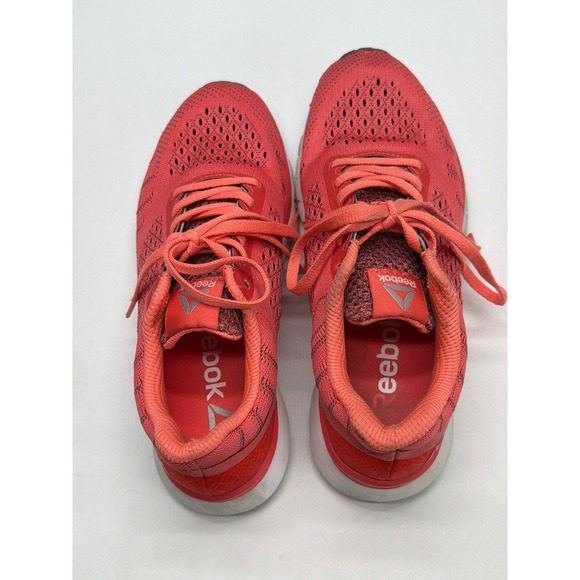 Reebok Coral Pink Running Shoes Women's Cushioned Athletic Sneakers 6.5 - Picture 7 of 8
